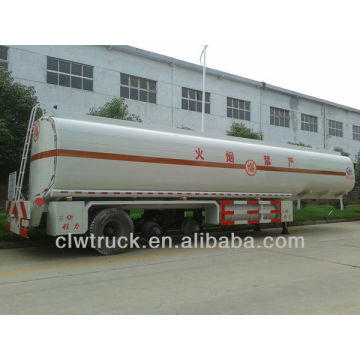 Precio de fábrica 40M3 tri-axle fuel tanker camión remolque, Perú semi remolque fuel tanker